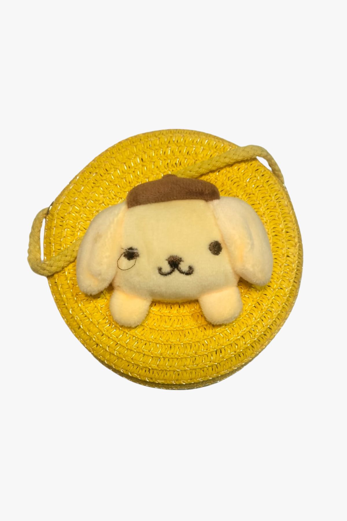 jute sling bags round
