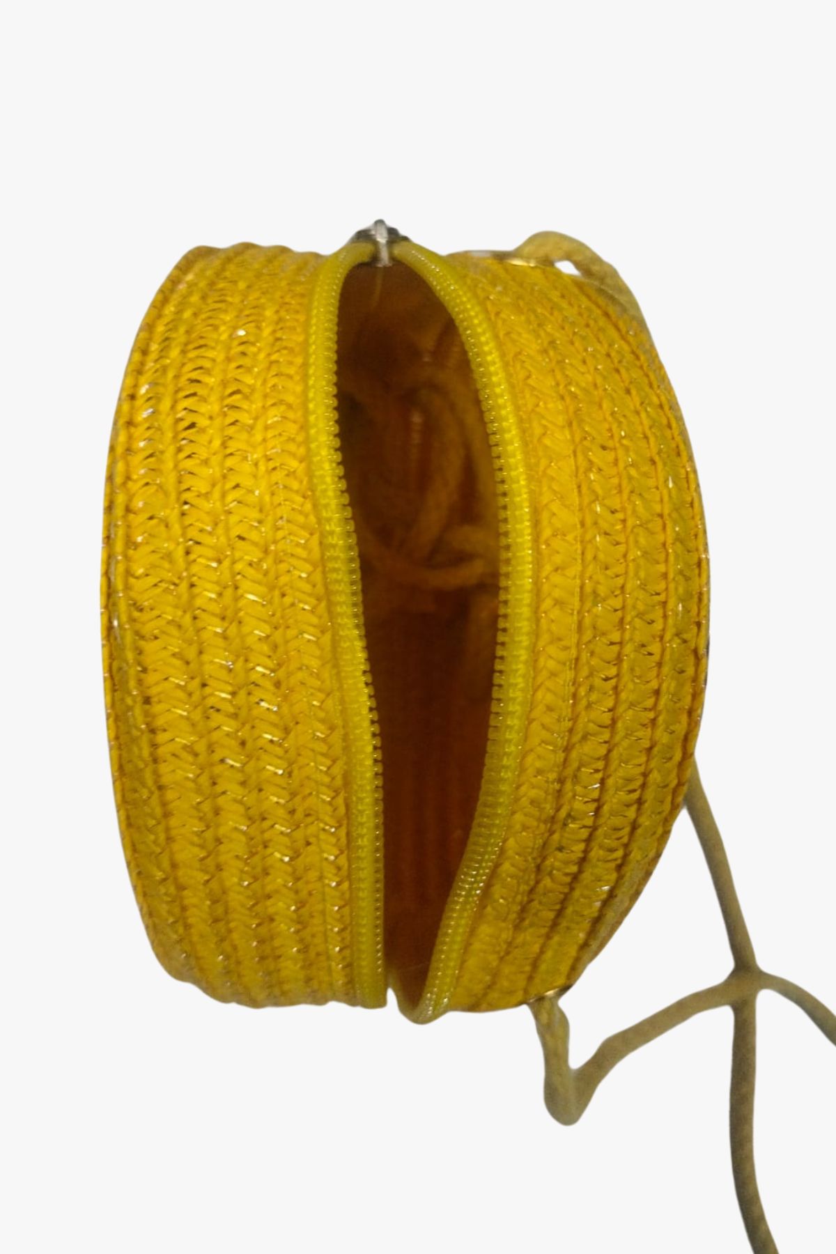Round Jute Sling Bags for Girls - Image 5